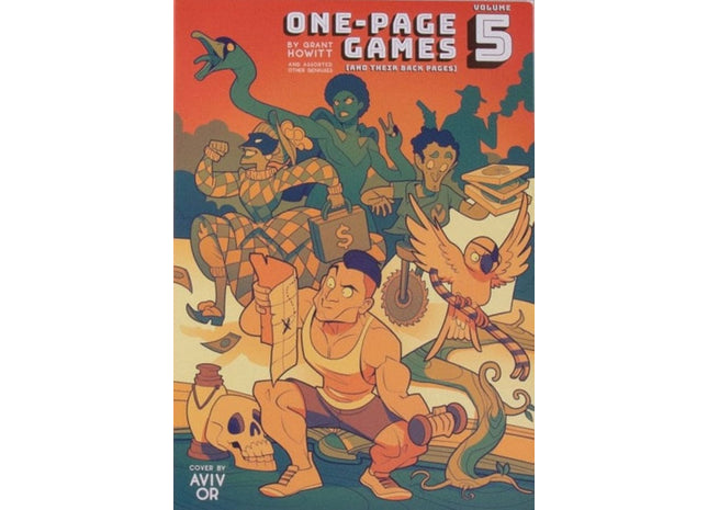 Gamers Guild AZ Rowan Rook and Decard One Page Games - Volume 05 (Pre-Order) AGD