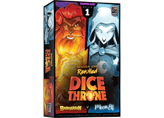 Gamers Guild AZ Roxley Dice Throne: Season One ReRolled - Barbarian v Moon Elf PHD