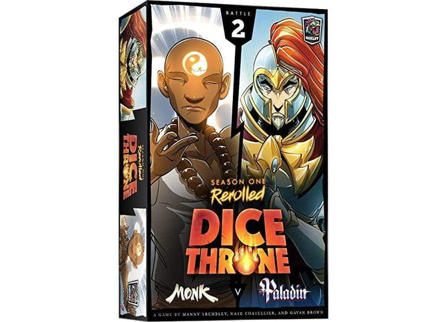 Gamers Guild AZ Roxley Dice Throne: Season One ReRolled - Monk v Paladin PHD