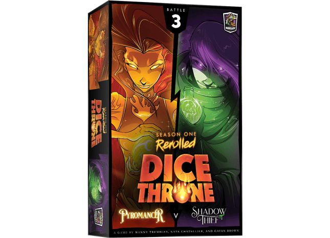 Gamers Guild AZ Roxley Dice Throne: Season One ReRolled - Pyromancer v Shadow Thief PHD