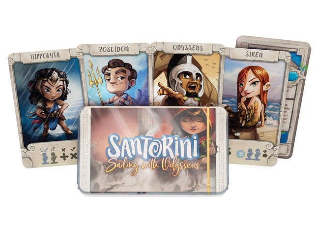 Gamers Guild AZ Roxley Game Laboratory Santorini: Sailing with Odysseus God Pack (Pre-Order) AGD