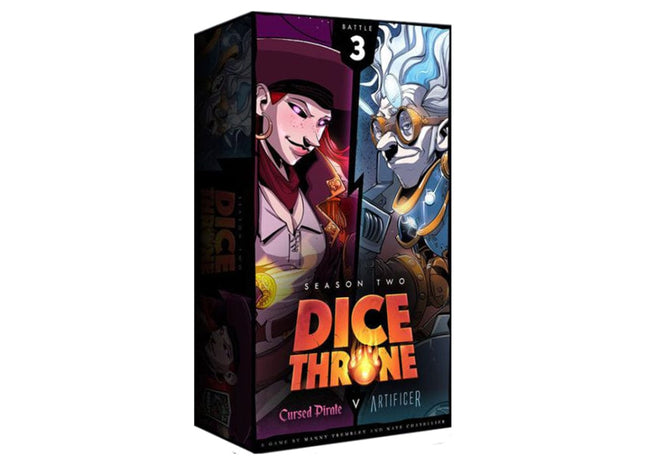 Gamers Guild AZ Roxley Games Dice Throne Season Two: Artificer vs Cursed Pirate ACD Distribution