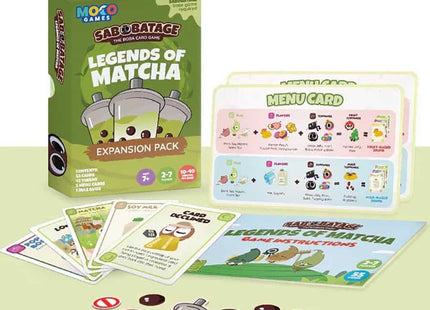 Gamers Guild AZ Sabobatage Sabobatage - Expansion Pack: Legends of Matcha (Pre-Order) GTS