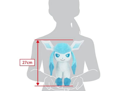 Gamers Guild AZ Sanei Sanei Pokemon All Star Collection  Glaceon (Medium) Plush JBK International