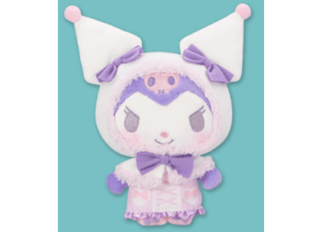 Gamers Guild AZ Sanrio Sanrio Kuromi White Cape Plush - Kuromi 7.9" JBK International
