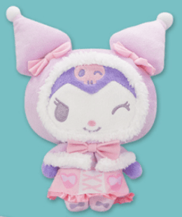 Gamers Guild AZ Sanrio Sanrio Kuromi White Cape Plush - Kuromi Wink 7.9" JBK International