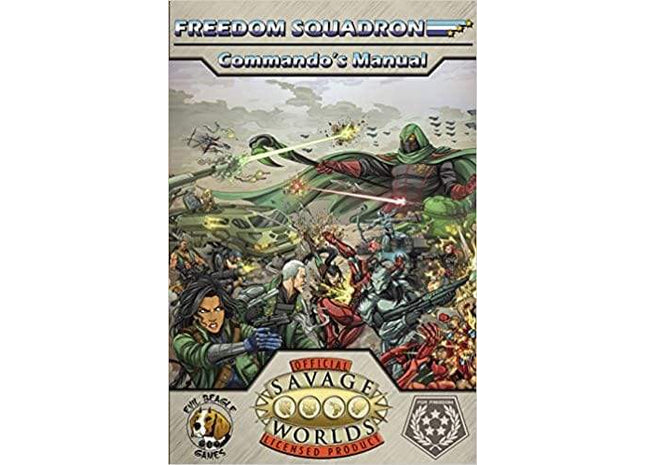 Gamers Guild AZ Savage Worlds Freedom Squadron Commando's Manual Studio 2