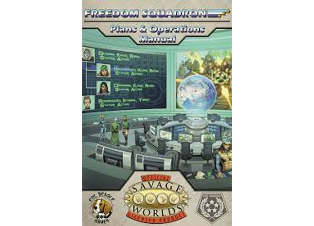 Gamers Guild AZ Savage Worlds Freedom Squadron Plans & Operations Manual Studio 2