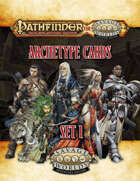 Gamers Guild AZ Savage Worlds Pathfinder Archetype Cards Set 1 Studio 2