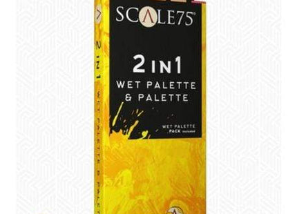 Gamers Guild AZ Scale 75 2 in 1 Wet Palette and Palette Scale 75 Scale 75