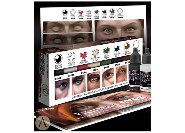 Gamers Guild AZ Scale 75 Scale 75 Human Eyes Paints Scale 75