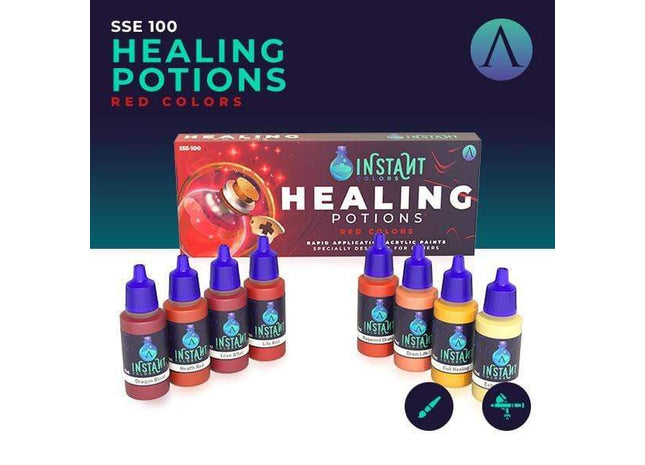 Gamers Guild AZ Scale 75 Scale 75 Instant Colors Healing Potions Red Colors Set Scale 75