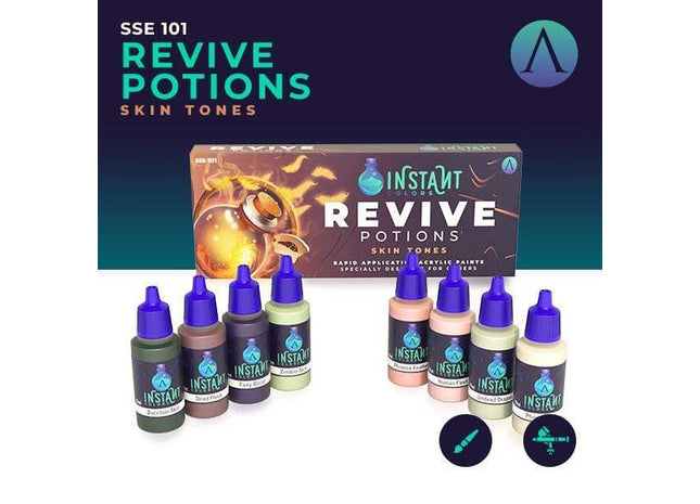 Gamers Guild AZ Scale 75 Scale 75 Instant Colors Revive Potions Skin Tones Set Scale 75