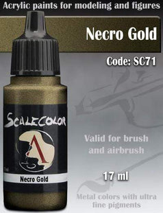 Gamers Guild AZ Scale 75 Scale 75 SC-71 Metal N' Alchemy Necro Gold Scale 75