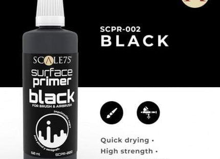 Gamers Guild AZ Scale 75 Scale 75 SCPR-002 Surface Primer black Scale 75