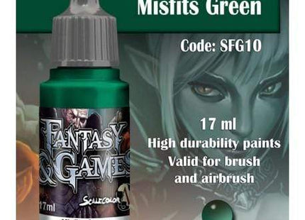 Gamers Guild AZ Scale 75 Scale 75 SFG-10 Misfits Green Scale 75