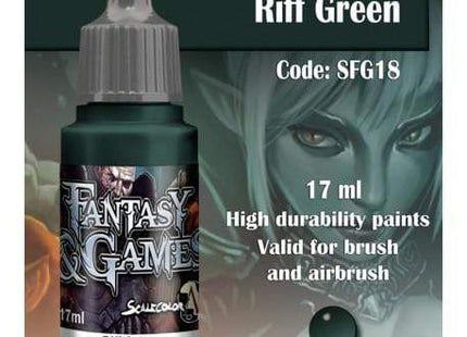 Gamers Guild AZ Scale 75 Scale 75 SFG-18 Riff Green Scale 75