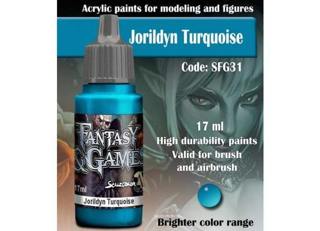 Gamers Guild AZ Scale 75 Scale 75 SFG-31 Jorildyn Turquoise Scale 75