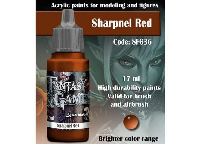 Gamers Guild AZ Scale 75 Scale 75 SFG-36 Sharpnel Red Scale 75