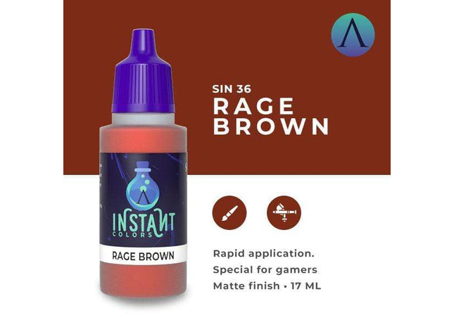 Gamers Guild AZ Scale 75 Scale 75 SIN-36 Rage Brown Scale 75