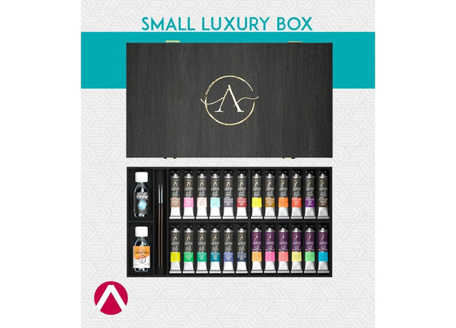 Gamers Guild AZ Scale 75 Scale 75 Smooth Acrylic Paint Set - Small Luxury Wooden Box Scale 75