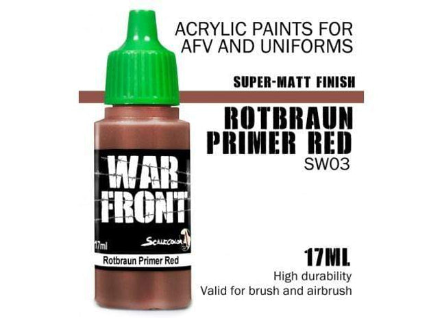 Gamers Guild AZ Scale 75 Scale 75 SW03 Rotbraun Primer Red Scale 75