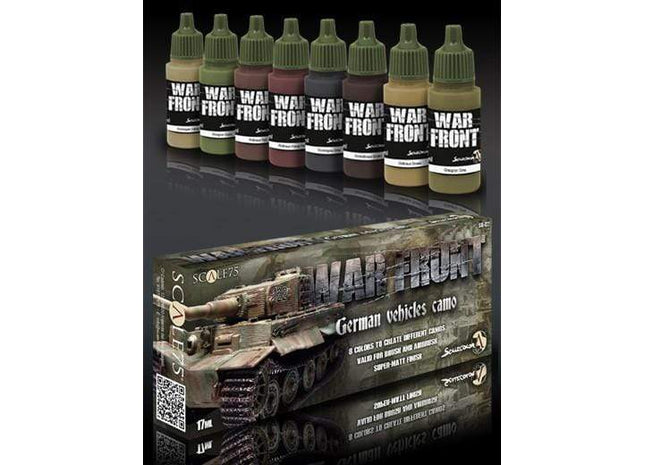 Gamers Guild AZ Scale 75 Scale 75 Warfront German vehicles camo Scale 75