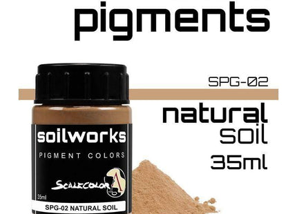 Gamers Guild AZ Scale 75 Soilworks Pigment Colors Natural Soil Scale 75
