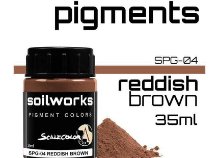 Gamers Guild AZ Scale 75 Soilworks Pigment Colors Reddish Brown Scale 75