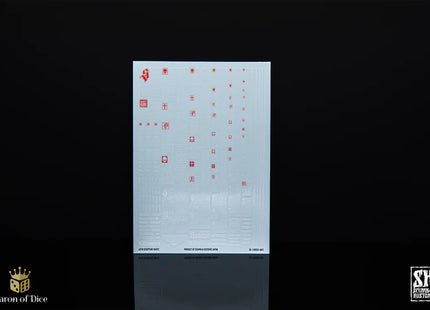 Gamers Guild AZ Scumb4g Kustoms Scumb4g Kustoms: Latin Scripture - White Baron of Dice