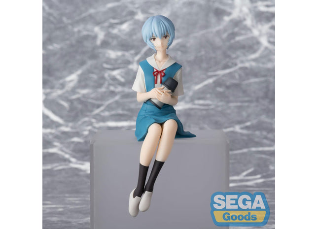 Gamers Guild AZ SEGA Goods Evangelion: New Theatrical Edition Perching Figure - Rei Ayanami Uniform Ver. (Pre-Order) JBK International