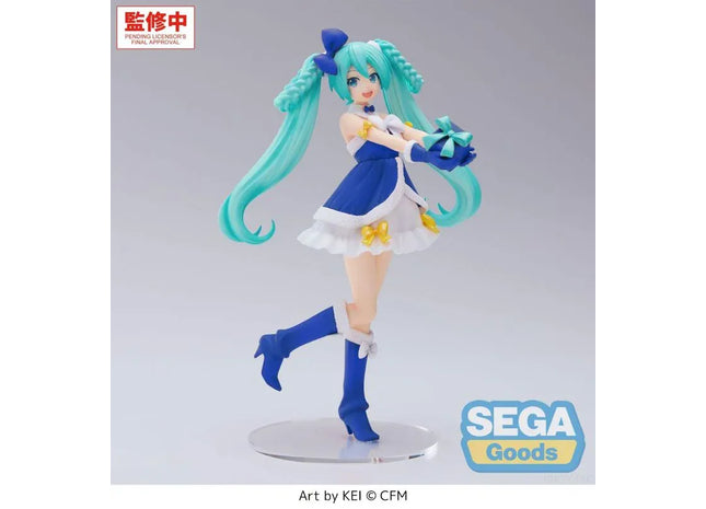 Gamers Guild AZ SEGA Goods Vocaloid:  Hatsune Miku (Sapphire Christmas Ver.) High Premium Figure JBK International