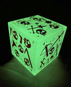 Gamers Guild AZ Severed Books Massive Gelatinous Cube: Miniature/Die - Glow in the Dark (Pre-Order) AGD