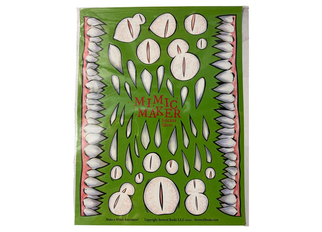 Gamers Guild AZ Severed Books Mimic Maker Sticker Sheet (Pre-Order) ACD Distribution