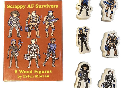 Gamers Guild AZ Severed Books Small Party Figurine Set: Scrappy AF Survivors (Pre-Order) ACD Distribution