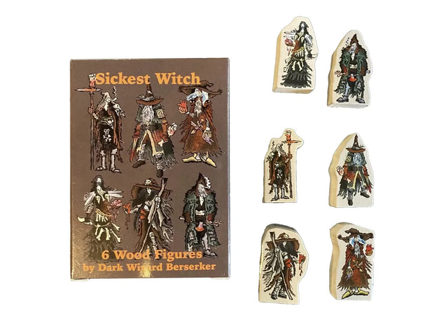 Gamers Guild AZ Severed Books Small Party Figurine Set: Sickest Witch (Pre-Order) ACD Distribution