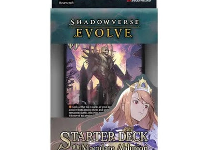 Gamers Guild AZ Shadowverse Evolve Clearance Shadowverse Evolve: Starter Decks 06 - Maculate Ablution Discontinue