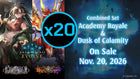 Gamers Guild AZ Shadowverse Evolve Shadowverse Evolve: Academy Royale & Dusk of Calamity - Combined Set Booster Case (Pre-Order) YY Card World