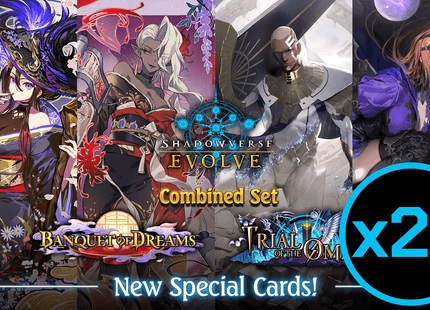 Gamers Guild AZ Shadowverse Evolve Shadowverse Evolve EX Combined Set: Banquet of Dreams & Trail of the Omens - Booster Case (Pre-Order) YY Card World