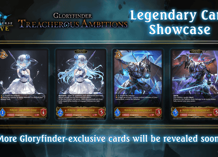 Gamers Guild AZ Shadowverse Evolve Shadowverse Evolve: Gloryfinder Starter Deck: Treacherous Ambitions [SVEE-GFD02] (Pre-Order) YY Card World