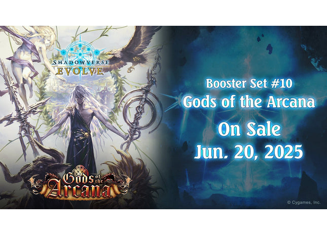 Gamers Guild AZ Shadowverse Evolve Shadowverse Evolve: Gods of the Arcana SVEE-BP10 - Booster Box YY Card World
