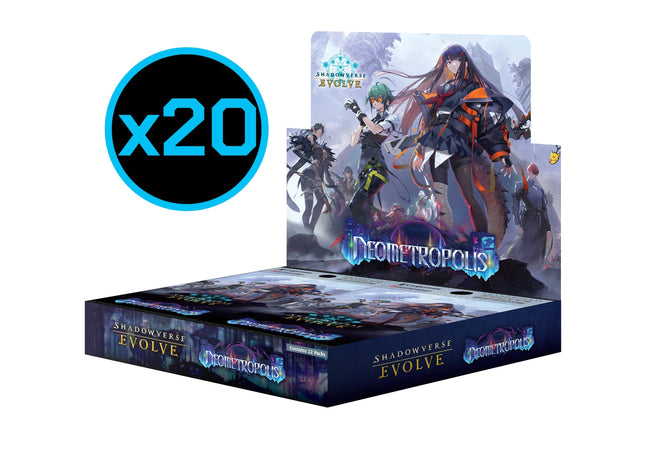 Gamers Guild AZ Shadowverse Evolve Shadowverse Evolve: Neometropolis BP18 - Booster Case (Pre-Order) YY Card World