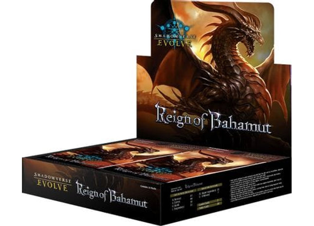 Gamers Guild AZ Shadowverse Evolve Shadowverse Evolve: Reign of Bahamut BP02 - Booster Display Southern Hobby
