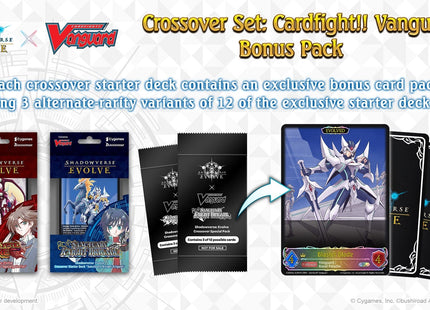 Gamers Guild AZ Shadowverse Evolve Shadowverse Evolve X Cardfight!! Vanguard Crossover Starter Deck: Sanctuary Knight Brigade (Pre-Order) YY Card World