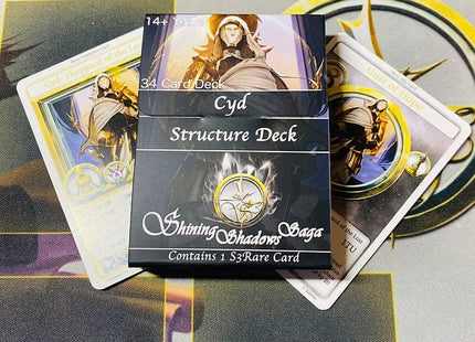 Gamers Guild AZ Shining Shadow Saga Shining Shadow Saga Sturcture Deck Cyd Kryptikos Publishing LLC