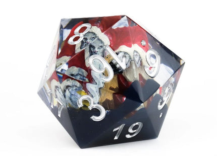 Gamers Guild AZ SIRIUS DICE 54MM D20 Scenic - Christmas Krampus GTS