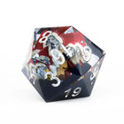 Gamers Guild AZ SIRIUS DICE 54MM D20 Scenic - Christmas Krampus GTS