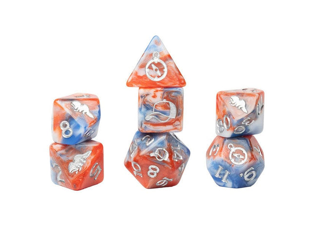 Gamers Guild AZ Sirius Dice 7-Set Stranger Things Adventure Dice: Dustin (Pre-Order) ACD Distribution