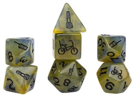 Gamers Guild AZ Sirius Dice 7-Set Stranger Things Adventure Dice: Mike (Pre-Order) ACD Distribution