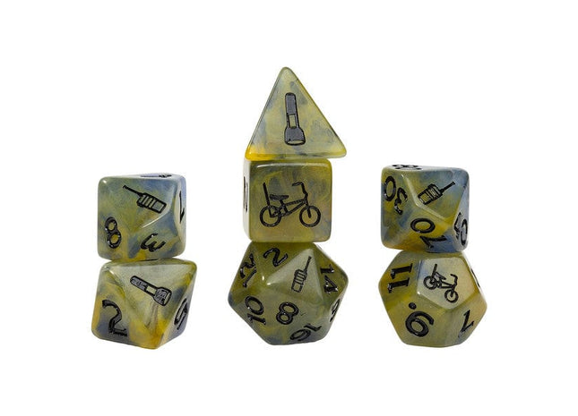 Gamers Guild AZ Sirius Dice 7-Set Stranger Things Adventure Dice: Mike (Pre-Order) ACD Distribution